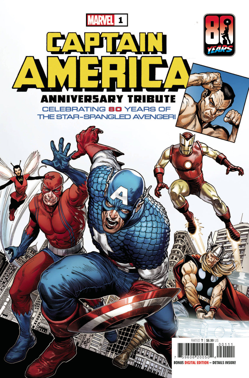 Captain America Anniversary Tribute #1 Marvel comics (2021)