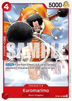 Two Legends OP08-004 Kuromarimo