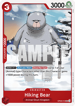 Two Legends OP08-010 Hiking Bear