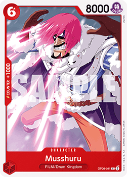 Two Legends OP08-011 Musshuru