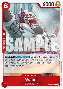 Two Legends OP08-014 Wapol (Foil)