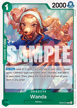 Two Legends OP08-034 Wanda (Foil)