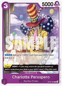 Two Legends OP08-068 Charlotte Perospero