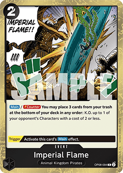 Two Legends OP08-094 Imperial Flame (Foil)