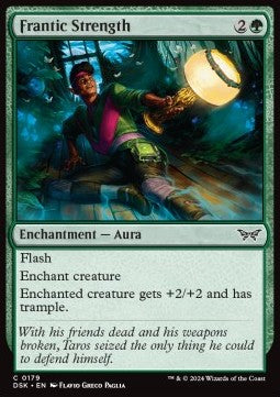 Duskmourn House of Horror 0179 Frantic Strength