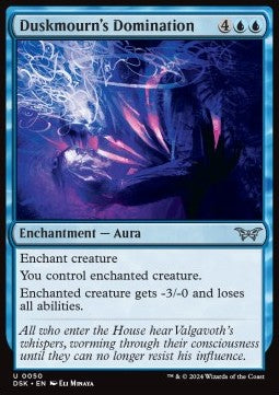 Duskmourn House of Horror 0050 Duskmourn's Domination (Foil)