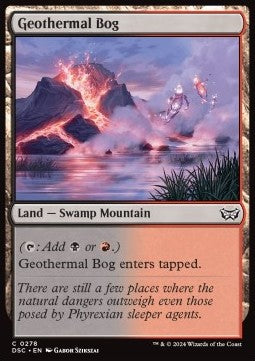 Duskmourn House of Horror Commander 0278 Geothermal Bog