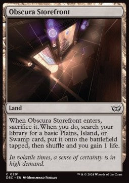 Duskmourn House of Horror Commander 0291 Obscura Storefront