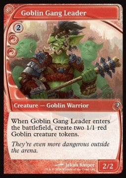 MTG Mystery Booster 2 0144 Goblin Gang Leader