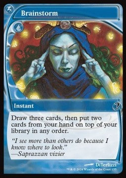 MTG Mystery Booster 2 0155 Brainstorm