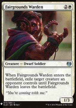 MTG Mystery Booster 2 013/264 Fairgrounds Warden