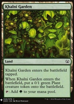 MTG Mystery Booster 2 028/076 Khalni Garden