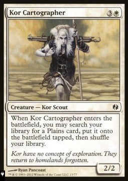 MTG Mystery Booster 2 13/77 Kor Cartographer