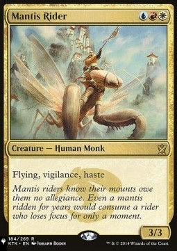 The List - Khans of Tarkir 184/269 Mantis Rider