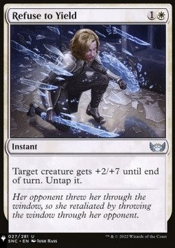 MTG Mystery Booster 2 027/281 Refuse to Yield