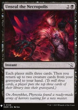 MTG Mystery Booster 2 0128 Unseal the Necropolis