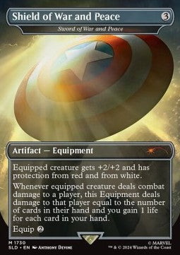 Magic: The Gathering Secret Lair 1730 Shield of War and Peace (JA)