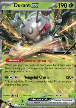 Surging Sparks 004/191 Durant ex