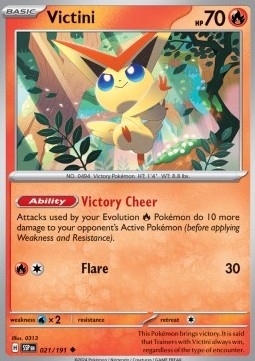 Surging Sparks 021/191 Victini