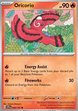 Surging Sparks 026/191 Oricorio