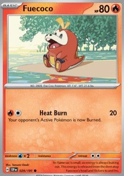 Surging Sparks 029/191 Fuecoco