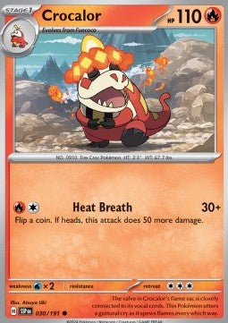 Surging Sparks 030/191 Crocalor