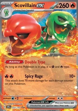Surging Sparks 037/191 Scovillain ex