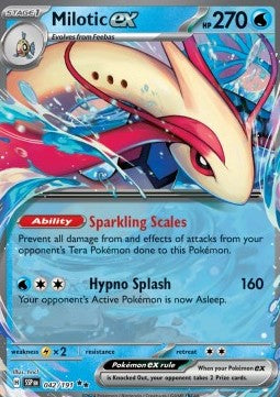 Surging Sparks 042/191 Milotic ex