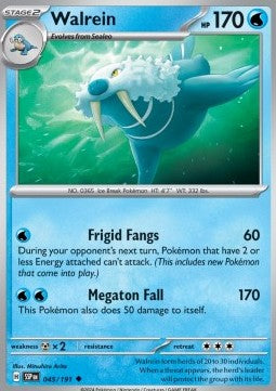 Surging Sparks 045/191 Walrein