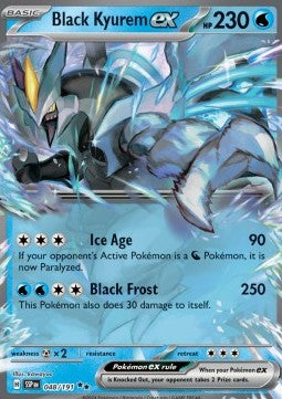 Surging Sparks 048/191 Black Kyurem ex