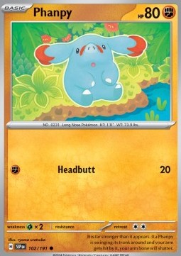 Surging Sparks 102/191 Phanpy
