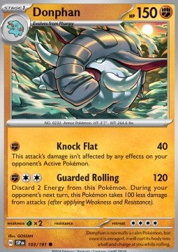 Surging Sparks 103/191 Donphan (Reverse Holo)