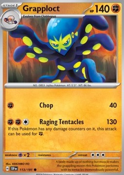 Surging Sparks 113/191 Grapploct