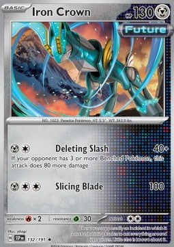 Surging Sparks 132/191 Iron Crown (Reverse Holo)
