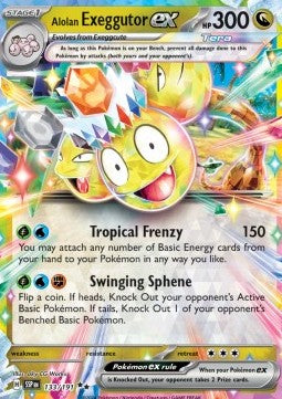 Surging Sparks 133/191 Alolan Exeggutor ex