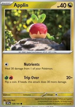 Surging Sparks 138/191 Applin (Reverse Holo)
