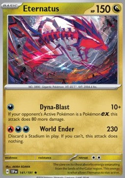 Surging Sparks 141/191 Eternatus (Holo)