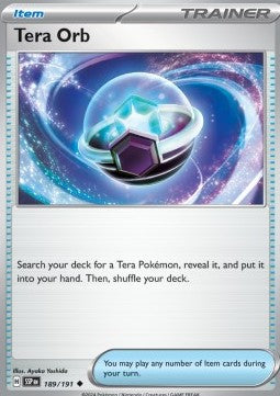 Surging Sparks 189/191 Tera Orb