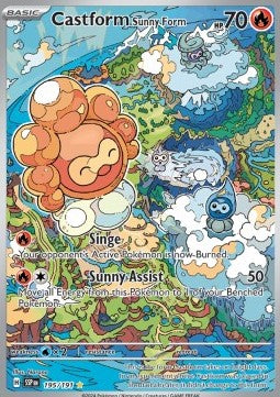 Surging Sparks 195/191 Castform Sunny Form
