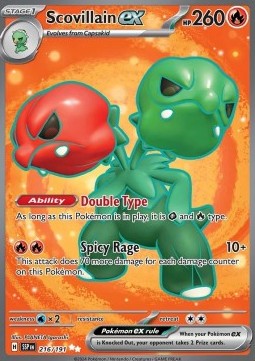 Surging Sparks 216/191 Scovillain ex