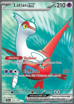 Surging Sparks 220/191 Latias ex