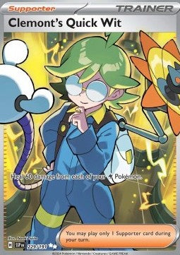 Surging Sparks 229/191 Clemont's Quick Wit