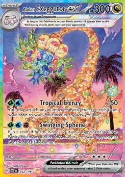 Surging Sparks 242/191 Alolan Exeggutor ex