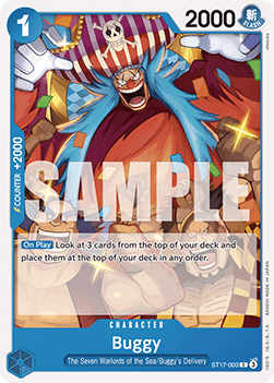 Donquixote Doflamingo ST17-003 Buggy