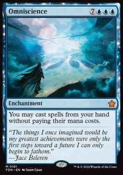 Magic the Gathering Foundations 0161 Omniscience