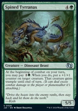 MTG Foundations Jumpstart 0026 Spined Tyrranax