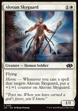 MTG Foundations Jumpstart 0159 Akroan Skyguard