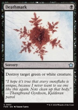 Magic the Gathering Foundations 0601 Deathmark