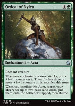 Magic the Gathering Foundations 0641 Ordeal of Nylea