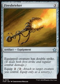 Magic the Gathering Foundations 0674 Fireshrieker